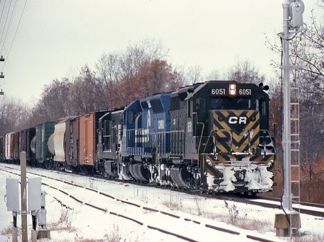 NYC Spring Arbor MI passing track